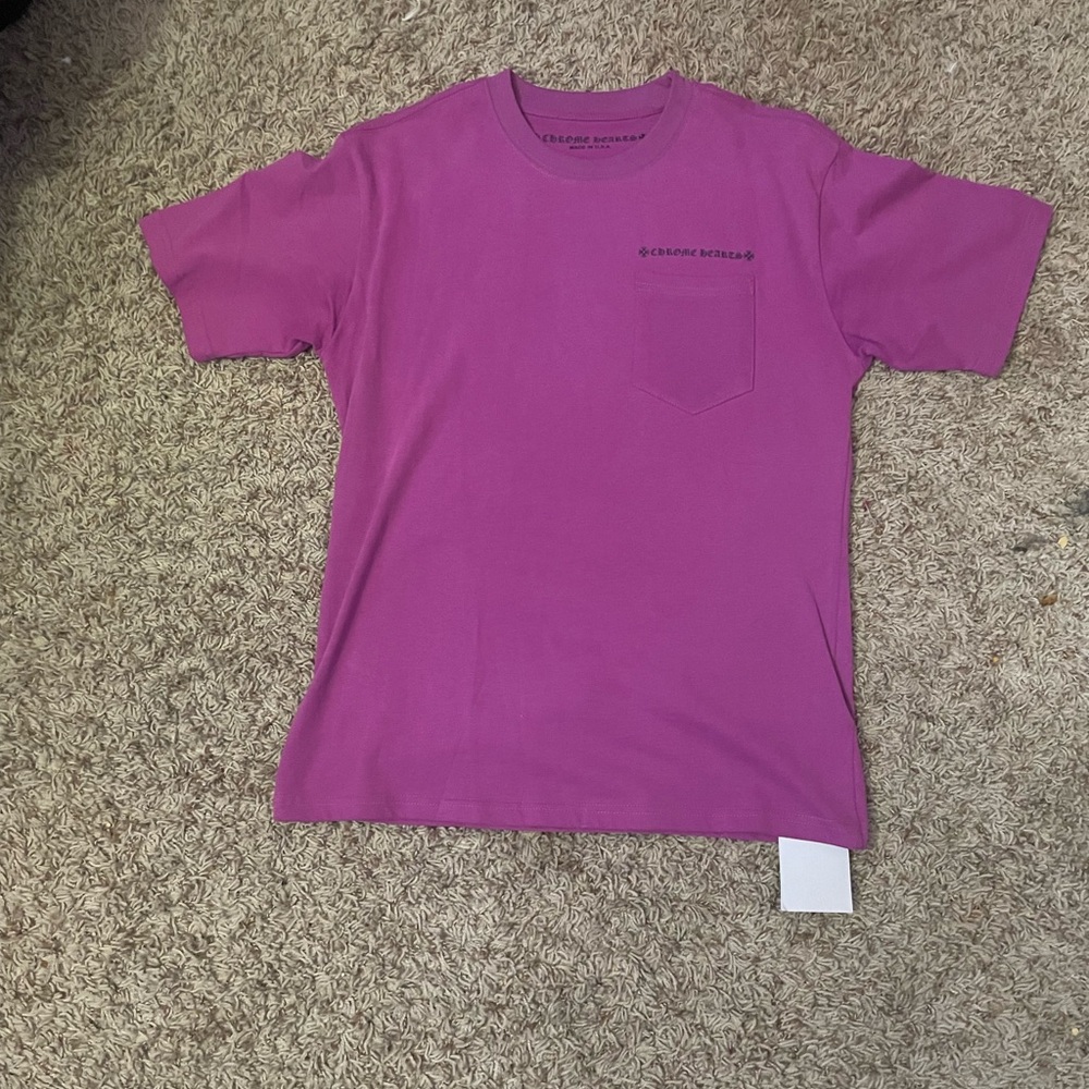 Purple chrome hearts shirt Matty boy